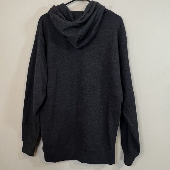 Austin Texas Graphic Hoodie Sweatshirt Sz Large *Read Description * Gray Yellow - Picture 3 of 4